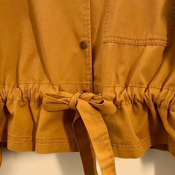 NWOT A Loves A cropped, belted jacket (S) - Picture 3 of 11